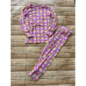 Little Bum Bums Chick Flick Bamboo Pajama Set 4T